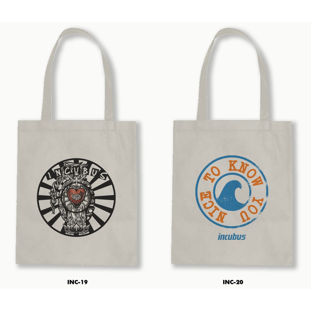 TOTE BAG BLACU - INCUBUS 01