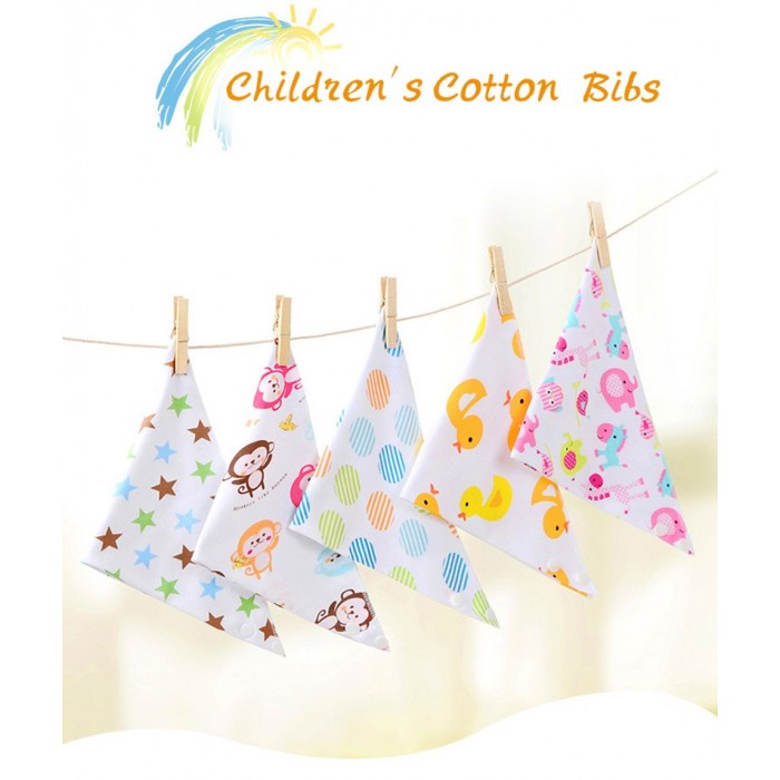 SLABER BAYI Slabber Segitiga Baby Bib Scarf Bandana Celemek Cowboy Handuk Tadah Air Liur Bayi Slaber