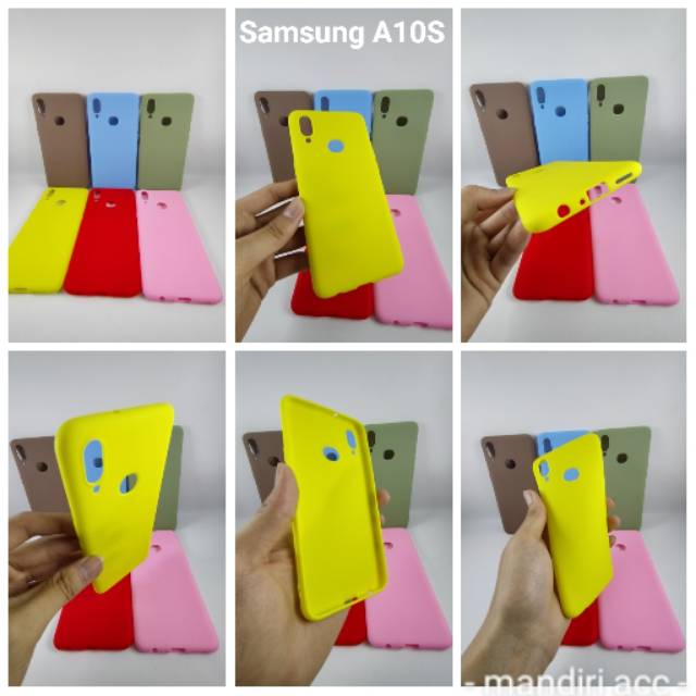 Softcase Samsung Galaxy A10 Slim Case warna polos
