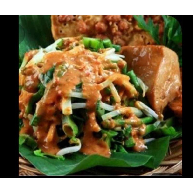

Pecel tanpa nasi
