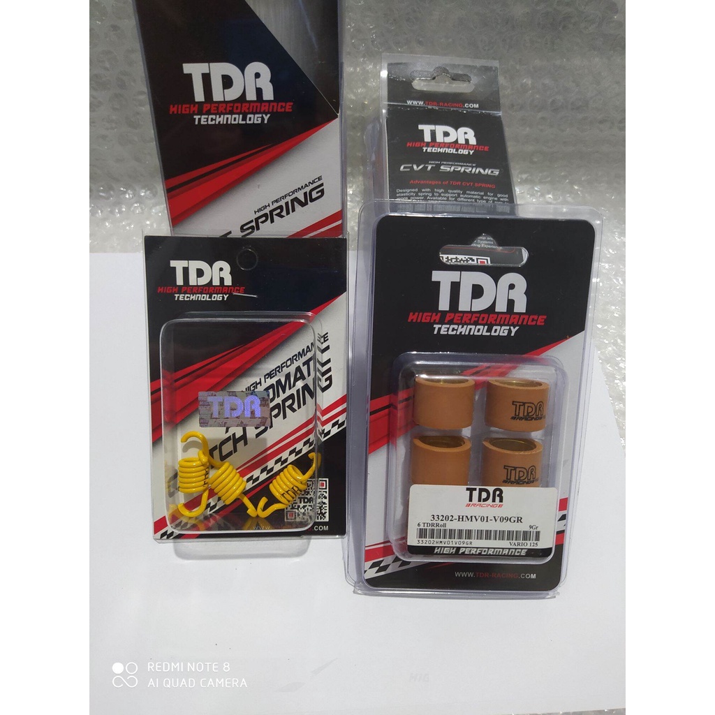 Roller TDR dan Per Kampas Ganda TDR Vario 125 Vario 150 PCX Lokal / roller racing per kampas otomati