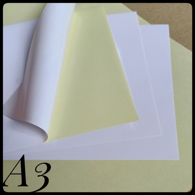 

( 50 Lembar ) Stiker Cromo Lintex Ukuran A3 / 29,7 cm X 42 cm