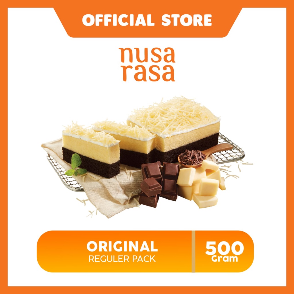 

Bolu Nusa Rasa Original - Reguler Pack (500 gr)