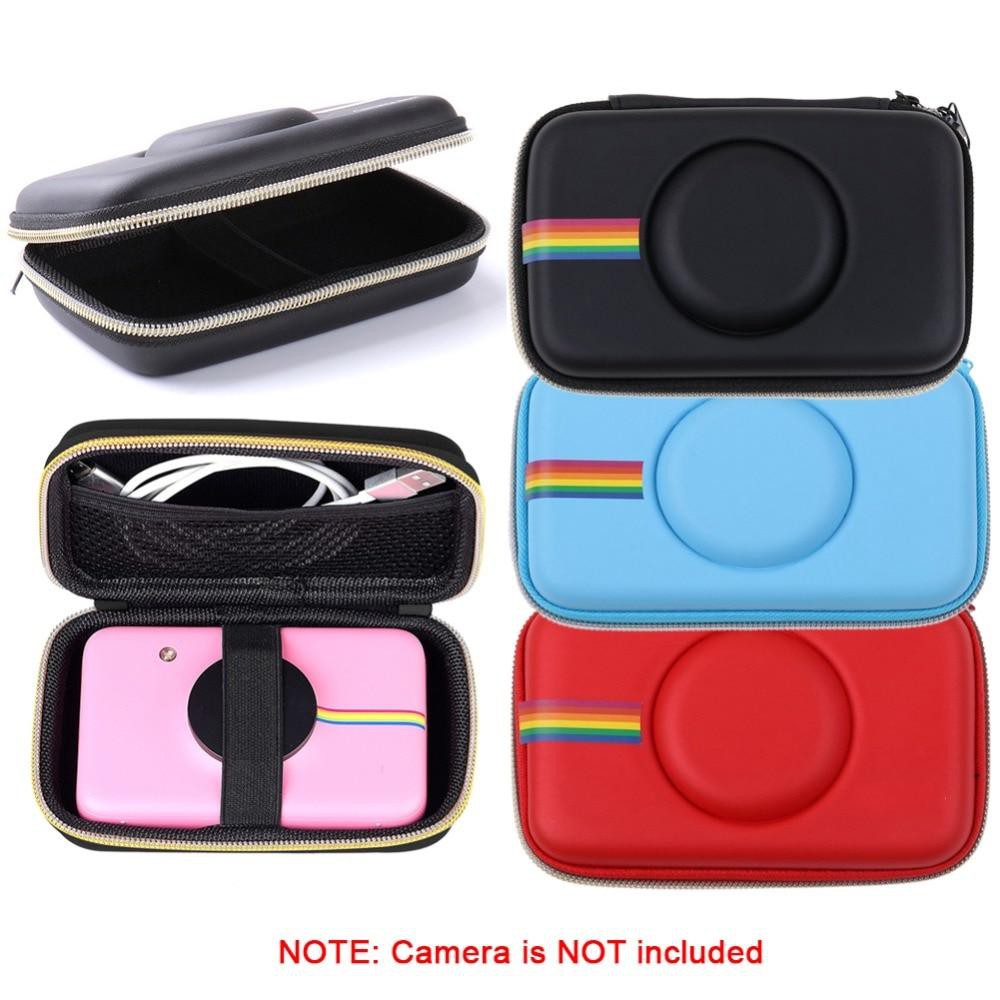 Unik Tas Kamera EVA Case PU Leather Bag for Polaroid Snap Touch - CS089 - Black Limited
