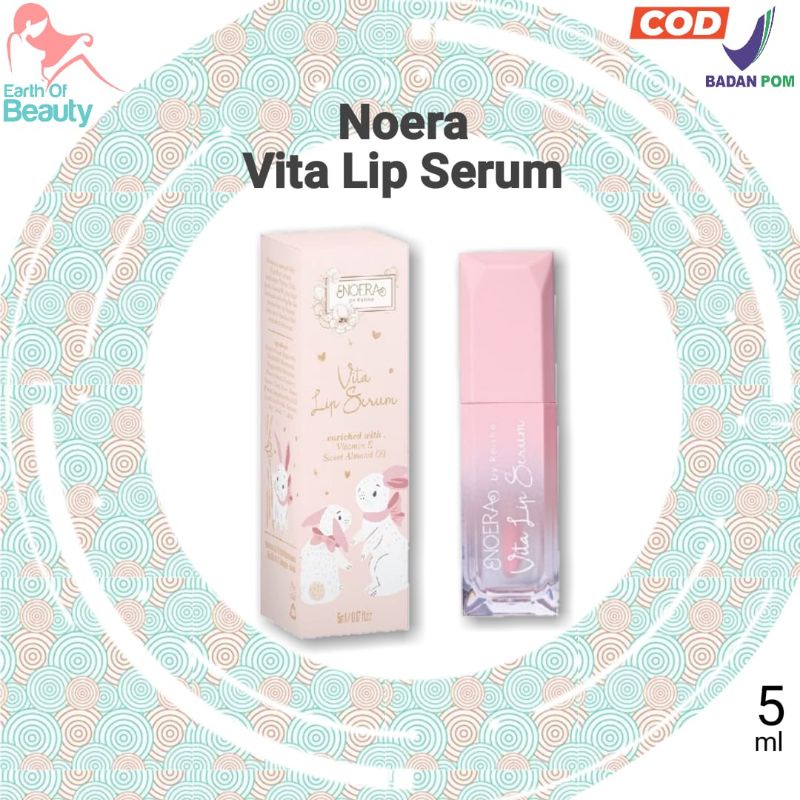Noera Vita Lip Serum • Serum Pencerah Bibir • Serum Bibir BPOM • Lip Serum Noera • Lip Gloss Noera •