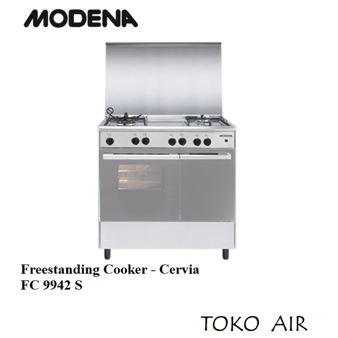 MODENA CERVIA FC 9942 S - Freestanding Cooker Kompor Modena FC9942S