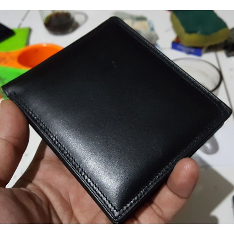 Dompet Kulit Asli Pria Dompet Kulit Domba New Elegant Dompet Anti Api