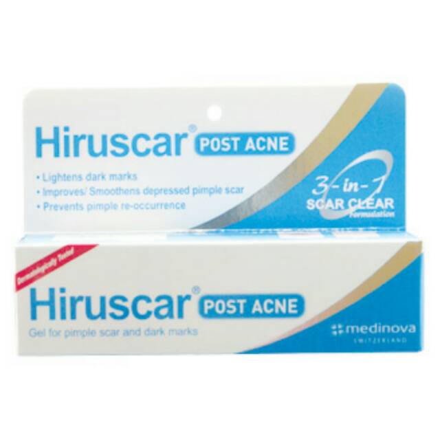 Preloved Hiruscar post acne singapore