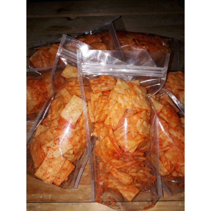 

pangsit goreng balado,manis pedas