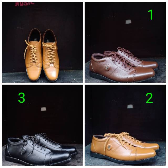 Sepatu Kulit Asli Bally Low