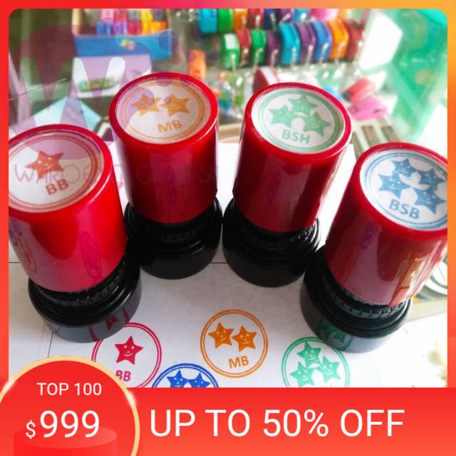 

Stempel BINTANG NILAI PAUD/TK 1 set 4 buah