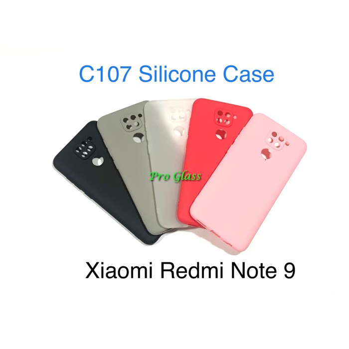C107 Xiaomi Redmi Note 9 / Xiaomi Redmi Note 9  PRO Colourful Ultrathin Silicone Case Matte Thin