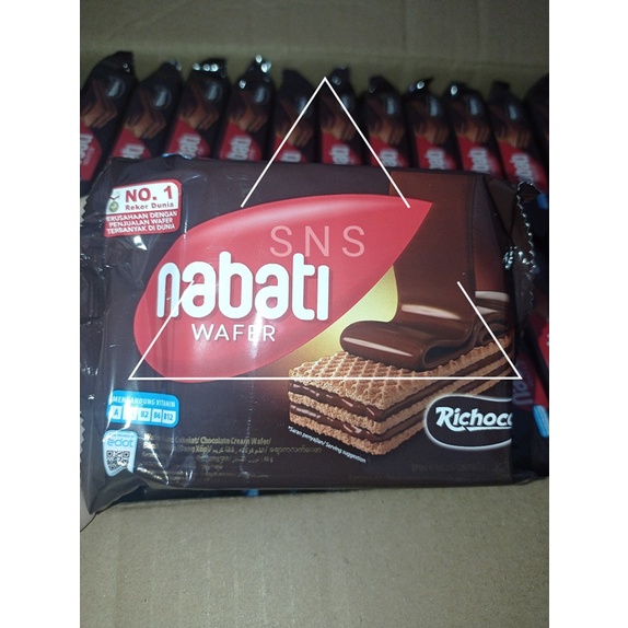 

Richoco Nabati Chocolate Wafer 50gr (ECERAN)