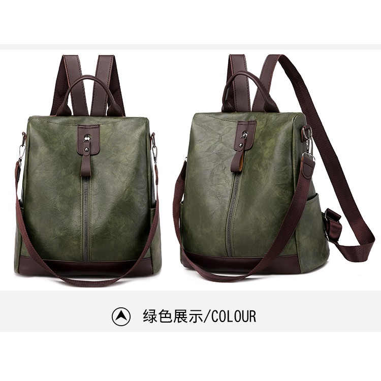 COD√ Tas Besar Laptop Multifungsi selempang tas Ransel Backpack WANITA IMPORT FASHION BAGUS  495