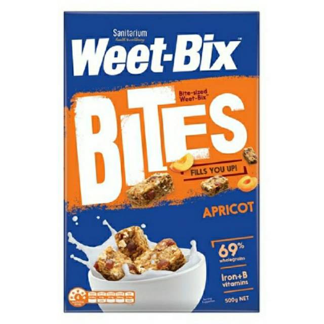 

SANITARIUM Cereals Weet Bix Fruity Apricot 500g Sereal/Cereal 500 g gr gram