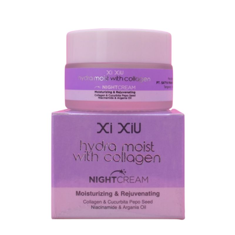 XI Xiu Hydra Moist With Collagen Series ( Day Cream/Night Cream/Face Serum)