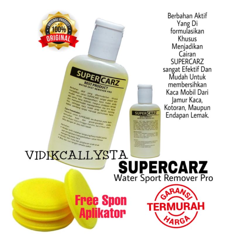 CAIRAN WATER SPOT REMOVER PENGHILANG JAMUR PADA KACA MOBIL