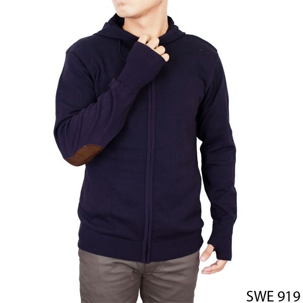 Sweater Pria Dewasa Rajut Dongker – SWE 919