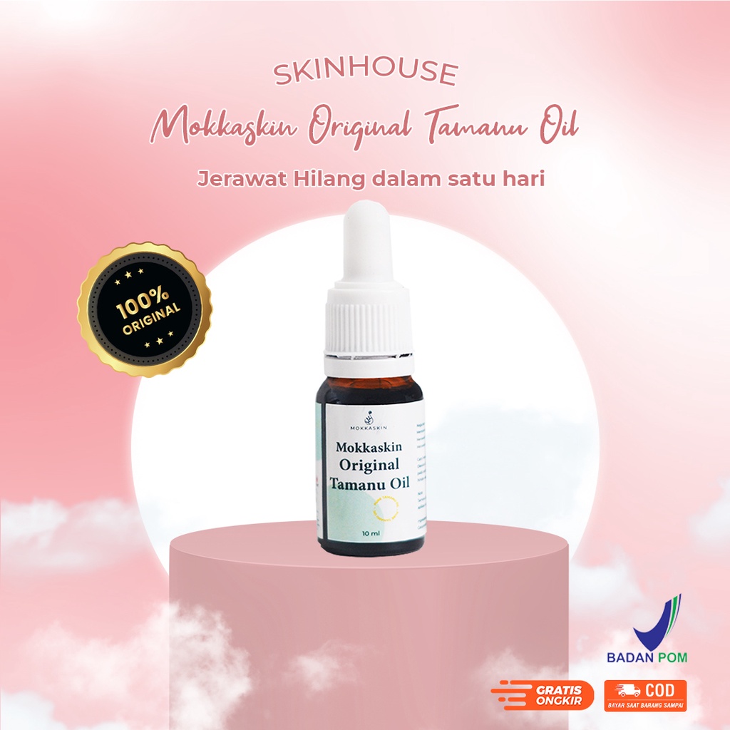 [ SKINHOUSEID ] MOKKASKIN ORIGINAL TAMANU OIL 10 ml