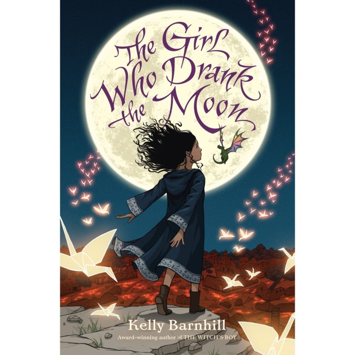 Novel Buku - The Girl Who Drank the Moon by Barnhill Kelly