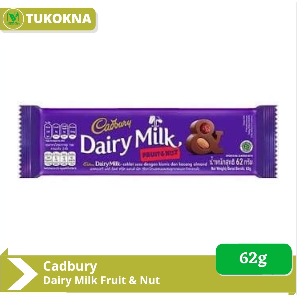 

Cadbury Fruit & Nut 62 gram