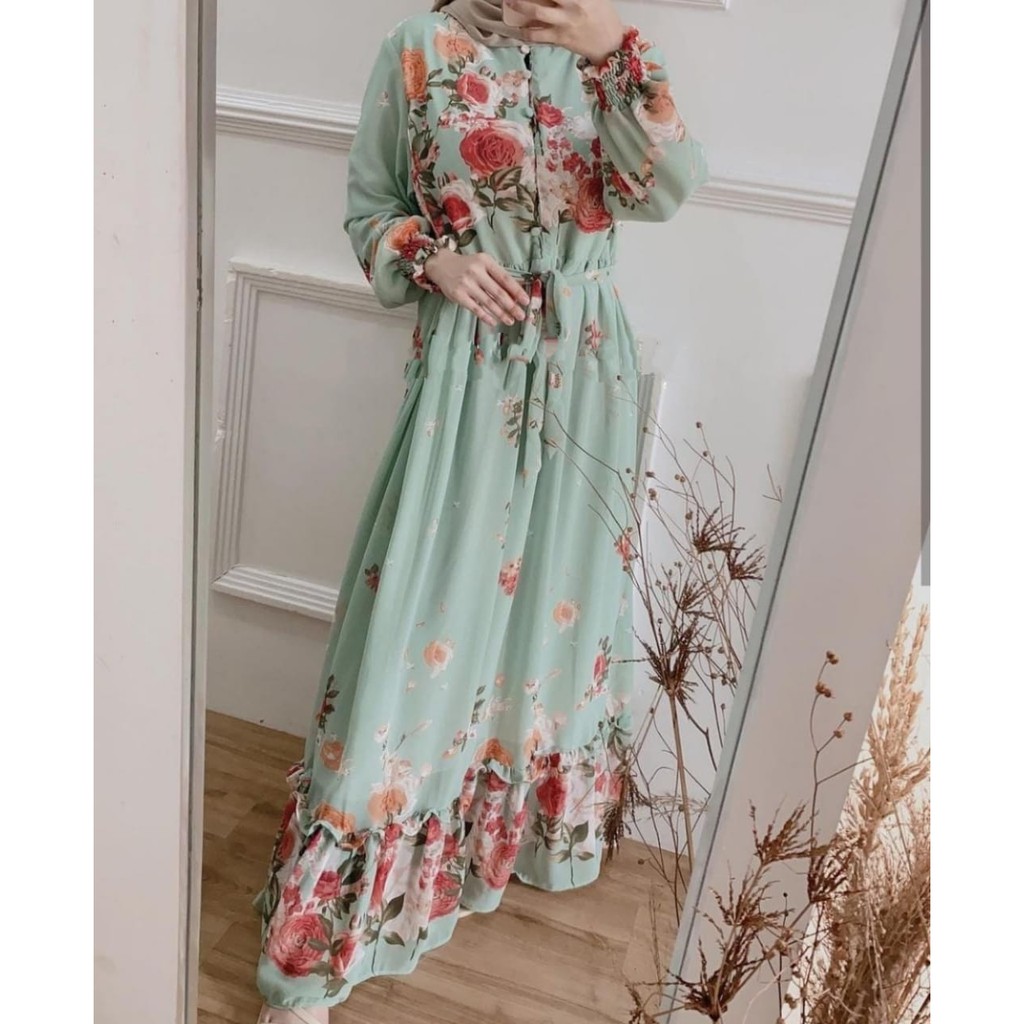 GAMIS CERUTI PREMIUM TERBARU-GAMIS WANITA TERBARU KEKINIAN/GAMIS MUSLIMAH MODERN REMAJA SYARI