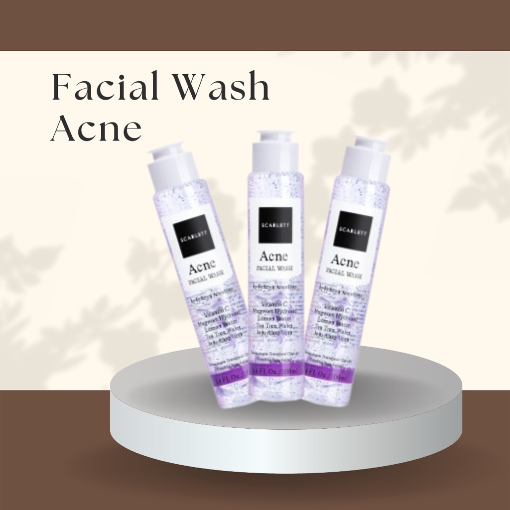 Scarlett Facial Wash Acne 100 ML