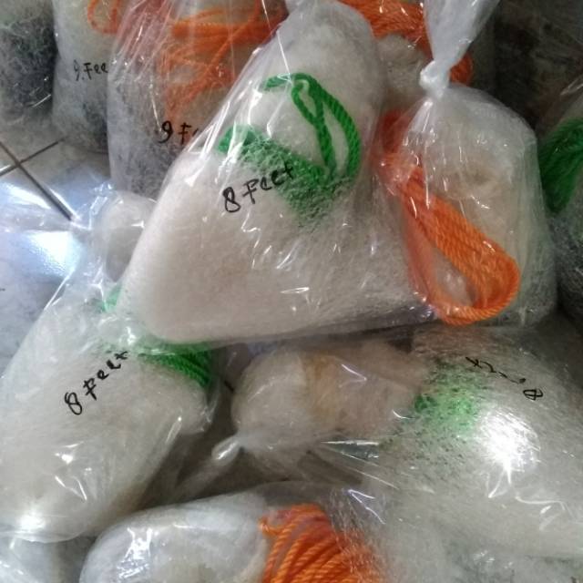 Daun jala lempar senar 8feet