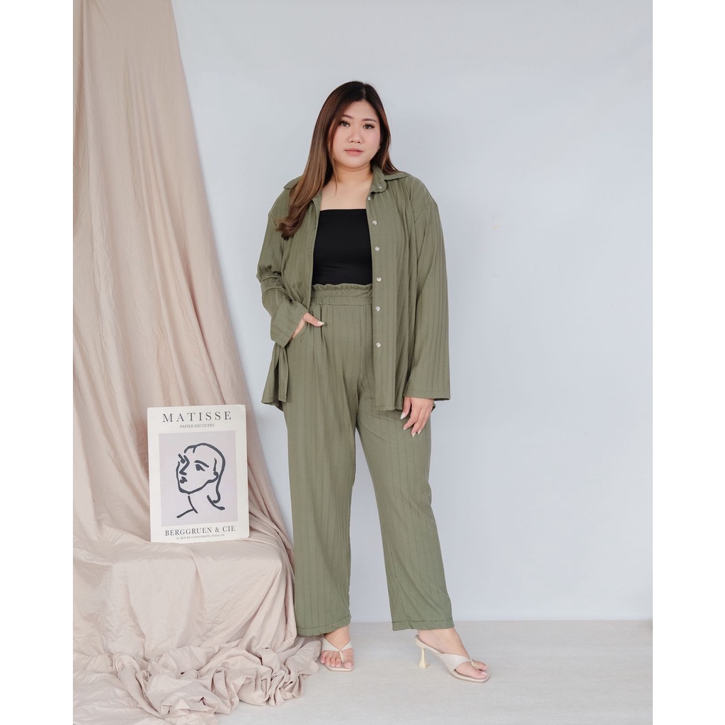 BIGWELL ADELE SET BIGSIZE/ PLUSSIZE/ PAKAIAN BIGSIZE/ PAKAIN PLUSSIZE/ PAKAIAN JUMBO/ BAJU JUMBO/ SET JUMBO/ SET PLUSSIZE