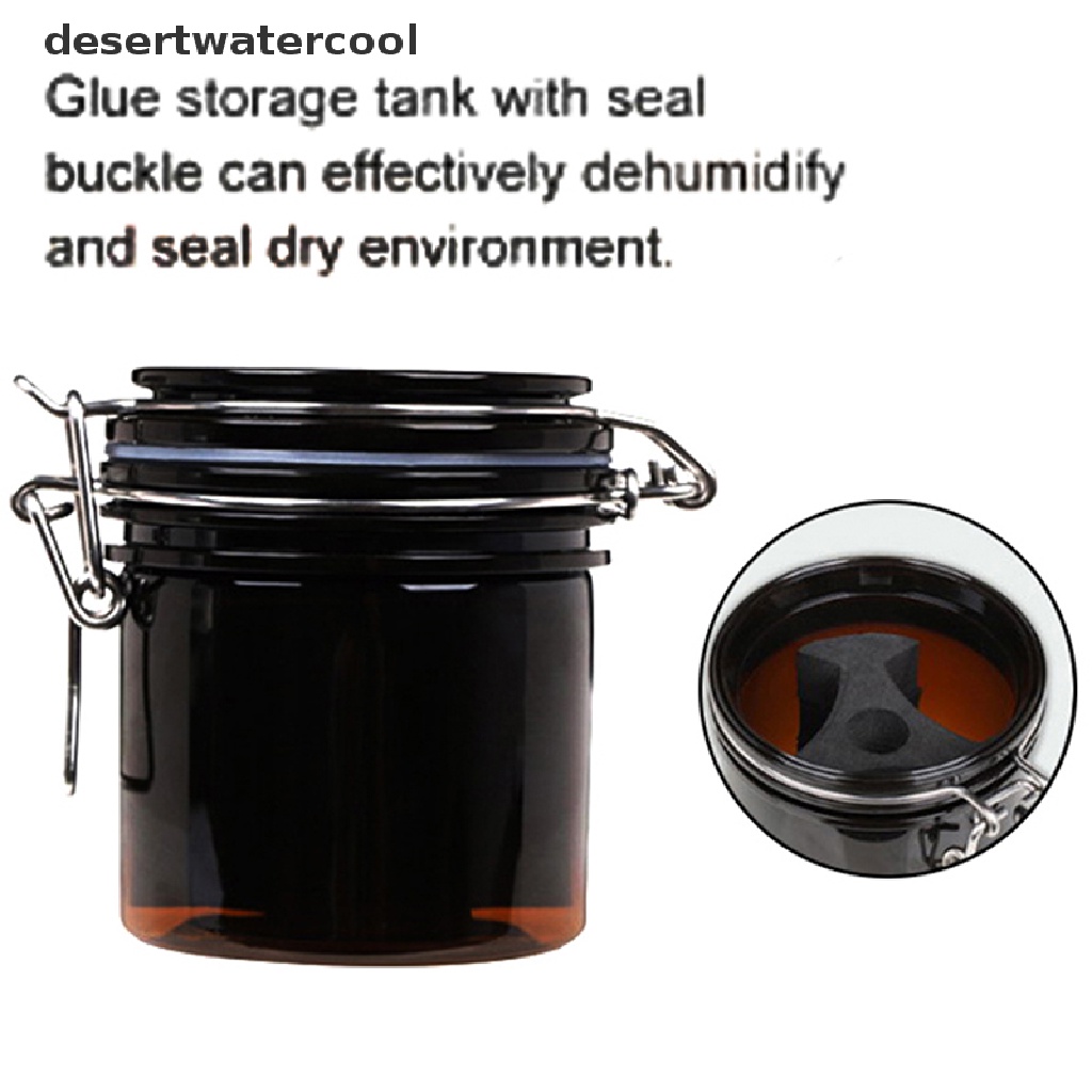 Deid Toples Silinder Penyimpanan Lem Bulu Mata Palsu