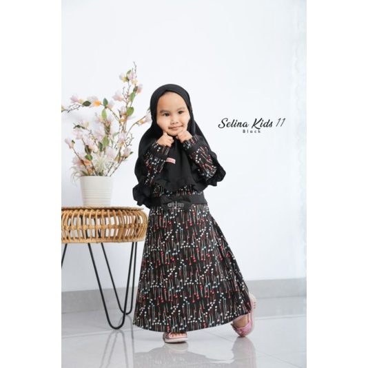 Gamis Anak Anak Selina Dress Kids Set By Attin Gamis Dan Jilbab