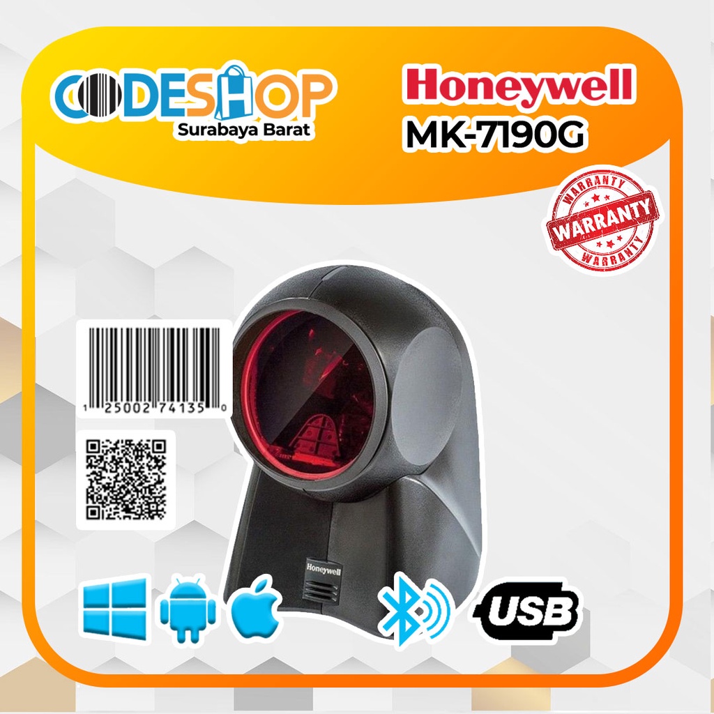 Scanner Duduk Honeywell Omni 7190 G Orbit 2d