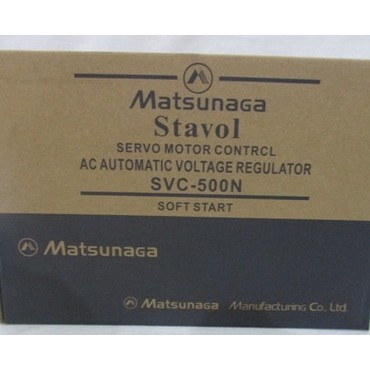 Stabilizer MATSUNAGA Stavol 500 watt Servo Motor/Soft Start/Regulator