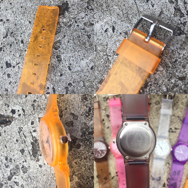 FYGALERY J142 Jam Tangan Transparan Wanita Jam Jelly Unisex Bahan Karet-7