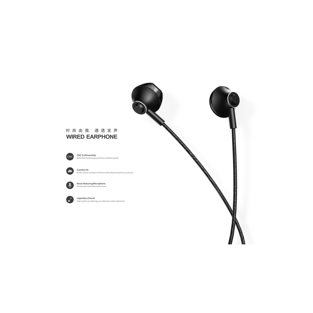 Remax RM-711 Earphone Original HiFi Bass Headset Music and Call