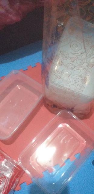 Thinwall Persegi Panjang (rectangle)  750ml/tempat Salad/box Nasi