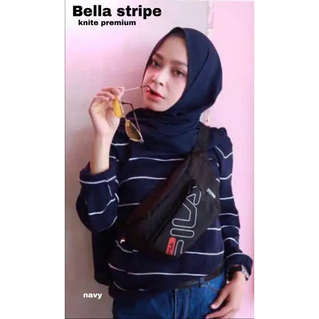 QFS BELLA STRIPE / FIT TO L / RAJUT PREMIUM