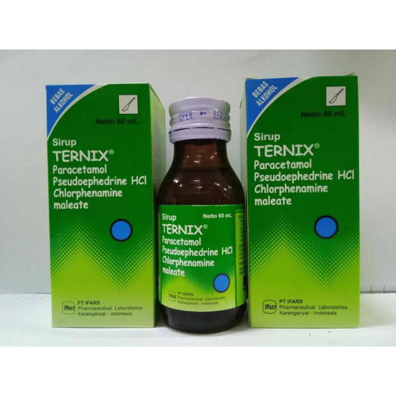 

Ternix Syrup 60ml (Hijau)