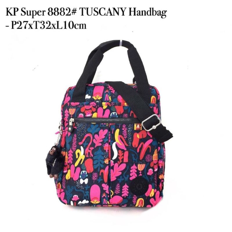 Tas wanita 3 fungsi tenteng selempang ransel kipling 8882 tuscany backpack