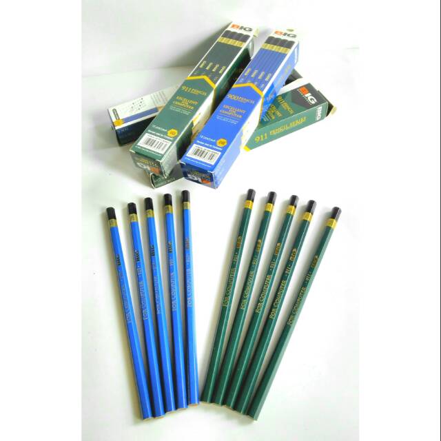 

(isi 12pcs) Pensil 2B merk big