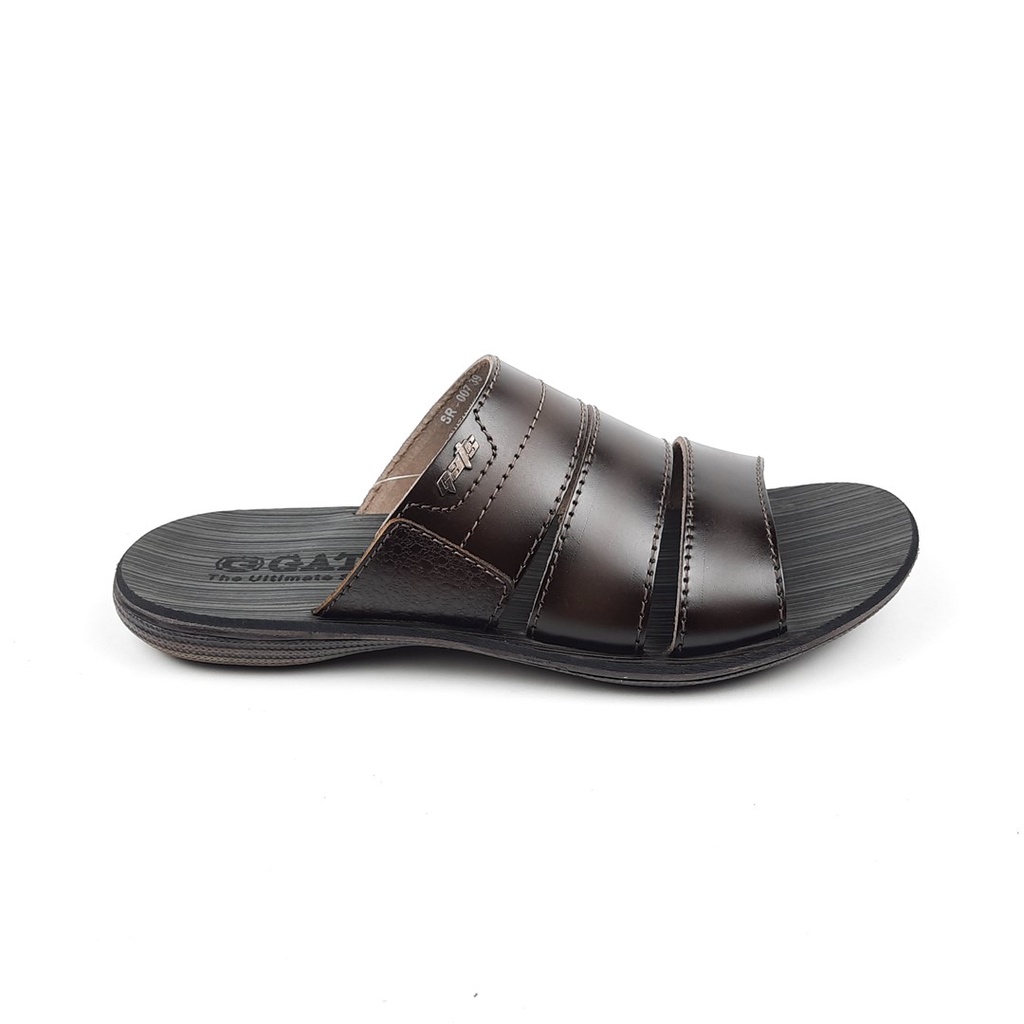 Sandal slide pria bahan kulit original gats SR.007 39-43