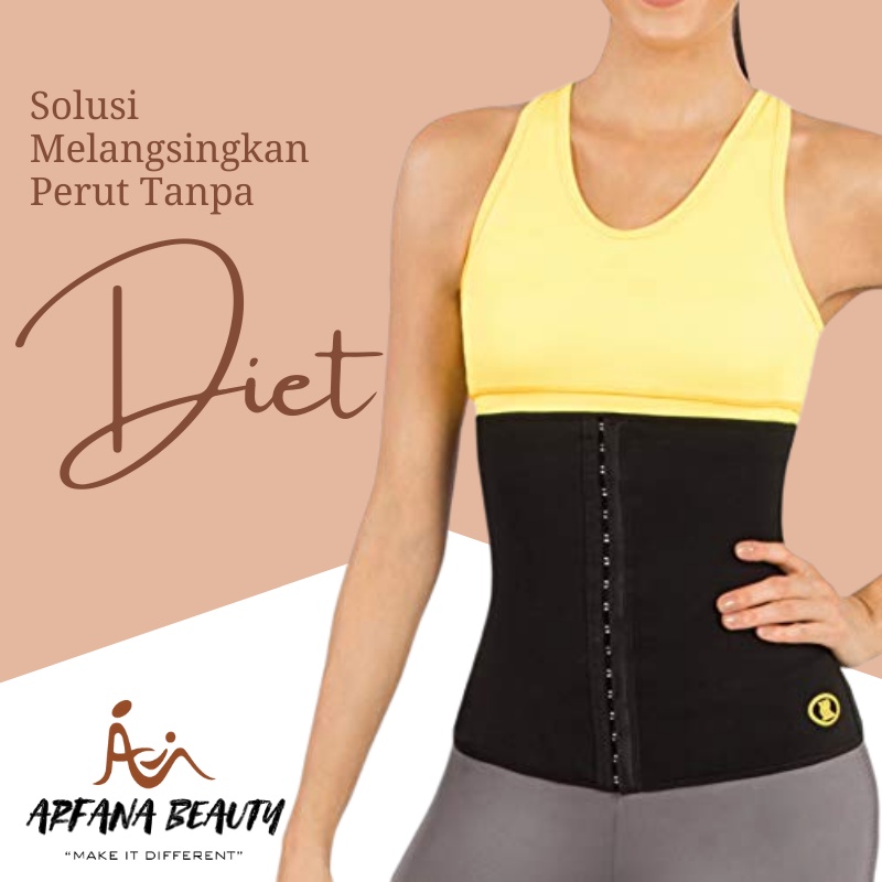 Corset Pelangsing Perut Korset Kancing Kroset Perut Cincher Pinggang Hot Shaper Waist Cincher