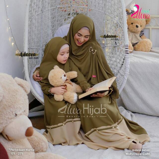 OPEN PO ADEEVA COUPLE ORI BY ALWA HIJAB