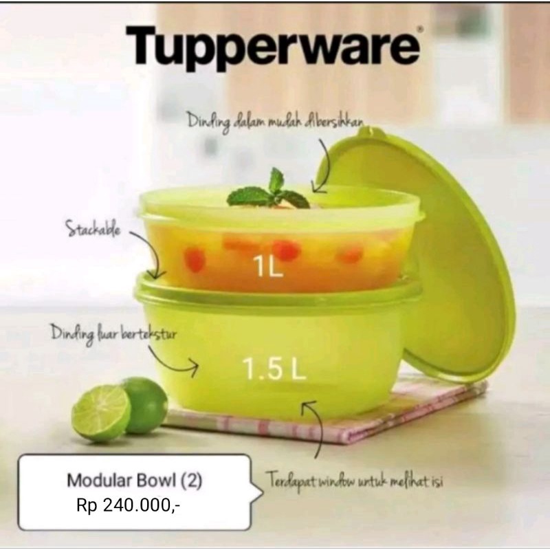 Modular Bowl Set Tupperware