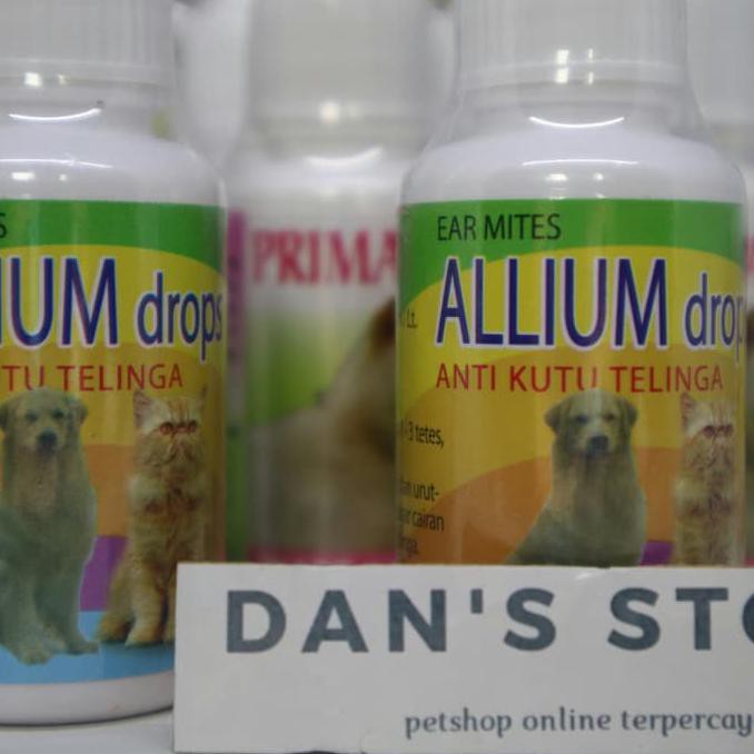 Best Seller Allium Drops Anti Kutu Telinga Anjing Dan Kucing