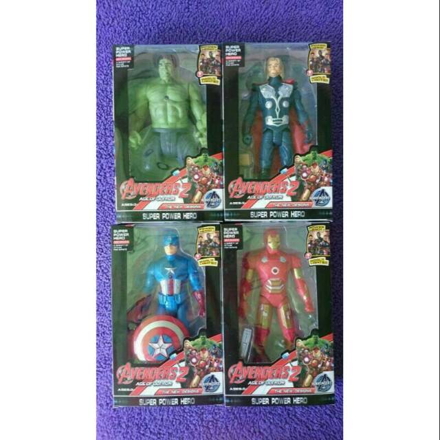 Mainan anak robot super heroes