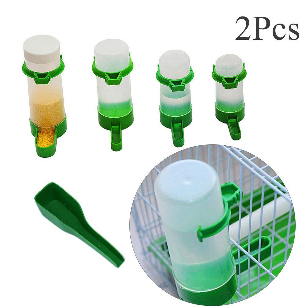 Suyo 2Pcs Klip Feeder Makanan / Minuman Hewan Peliharaan Praktis