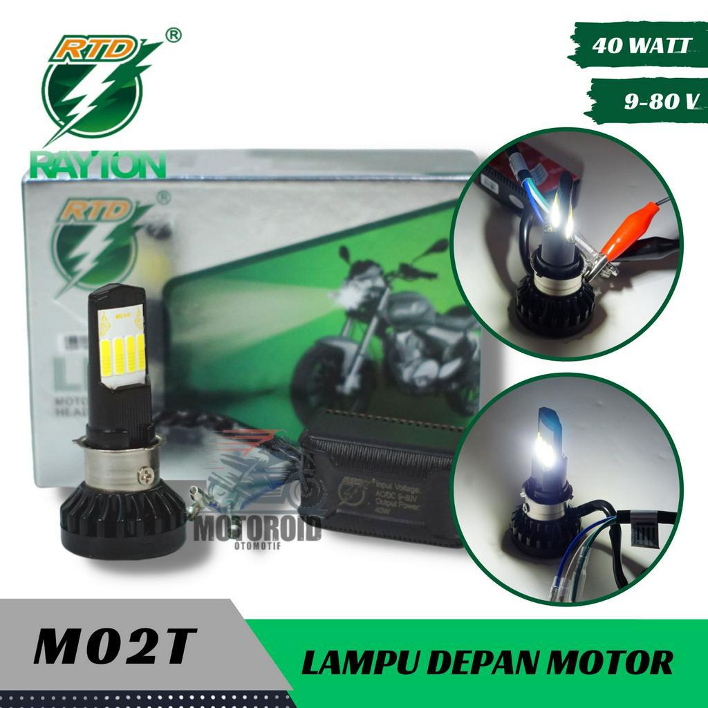 LAMPU 8 MATA 40 WATT DEPAN MOTOR RAYTON M02T WITH FAN HI LO RTD