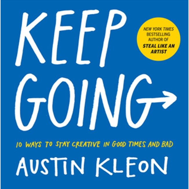 Buku Keep Going - Austin Kleon