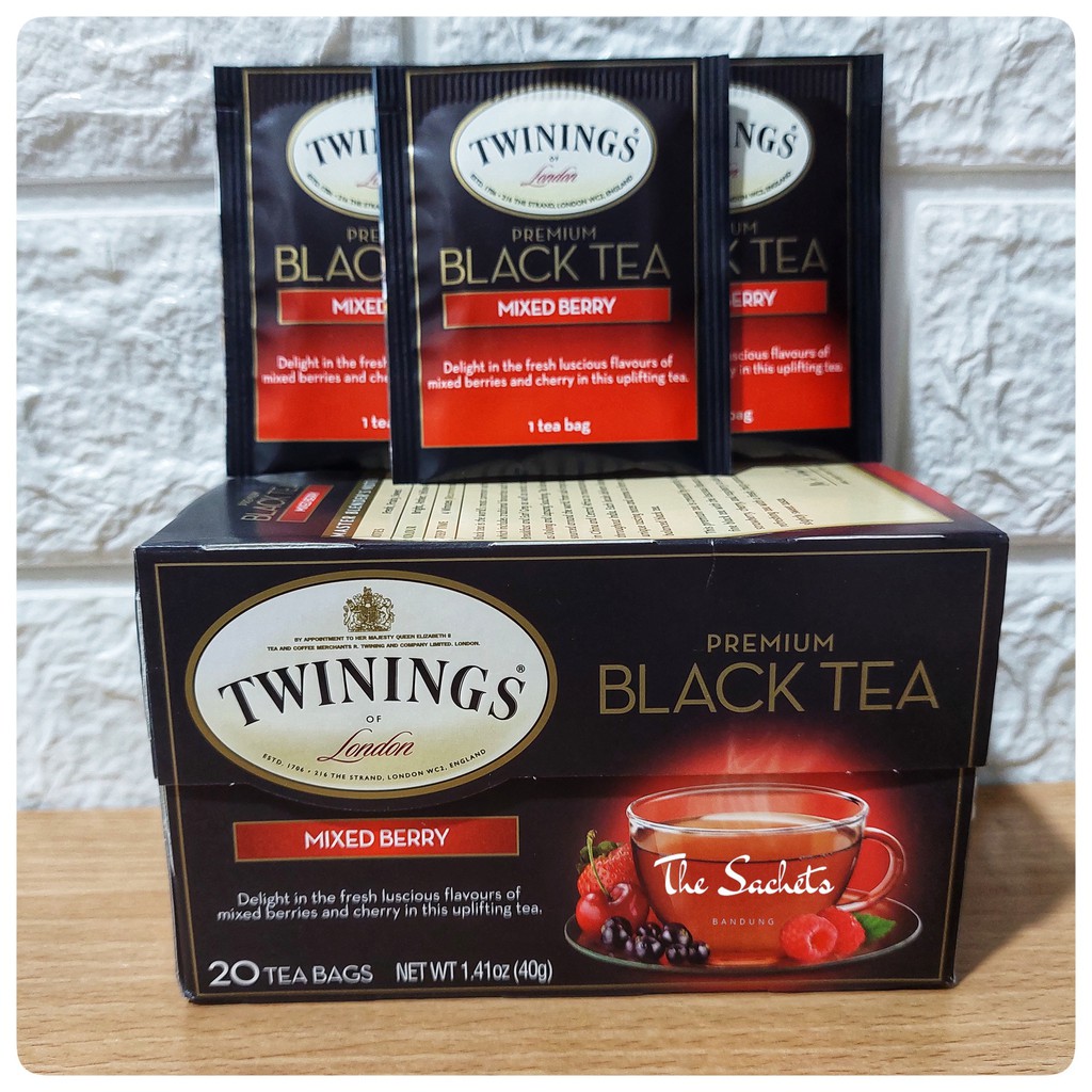 

Twinings Premium Black Tea Mixed Berry Sachet